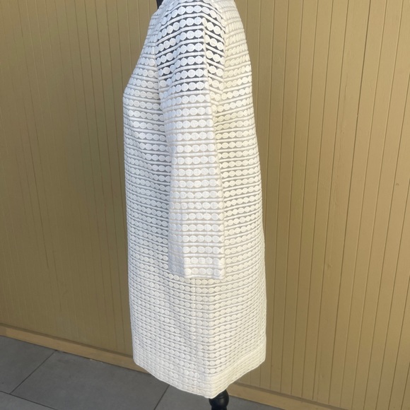 Kate Spade Ashby Cream Shift Dress Size 0 - Picture 7 of 8